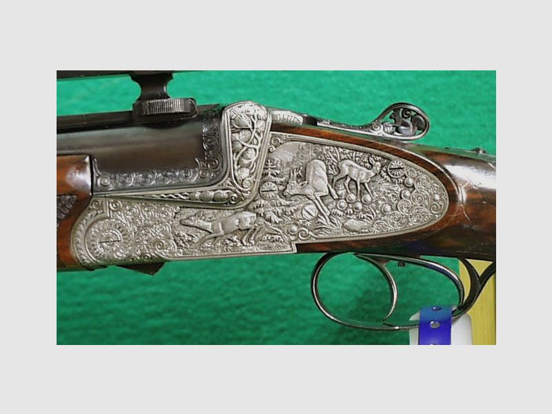 Borovnik Ferlach double-barreled rifle