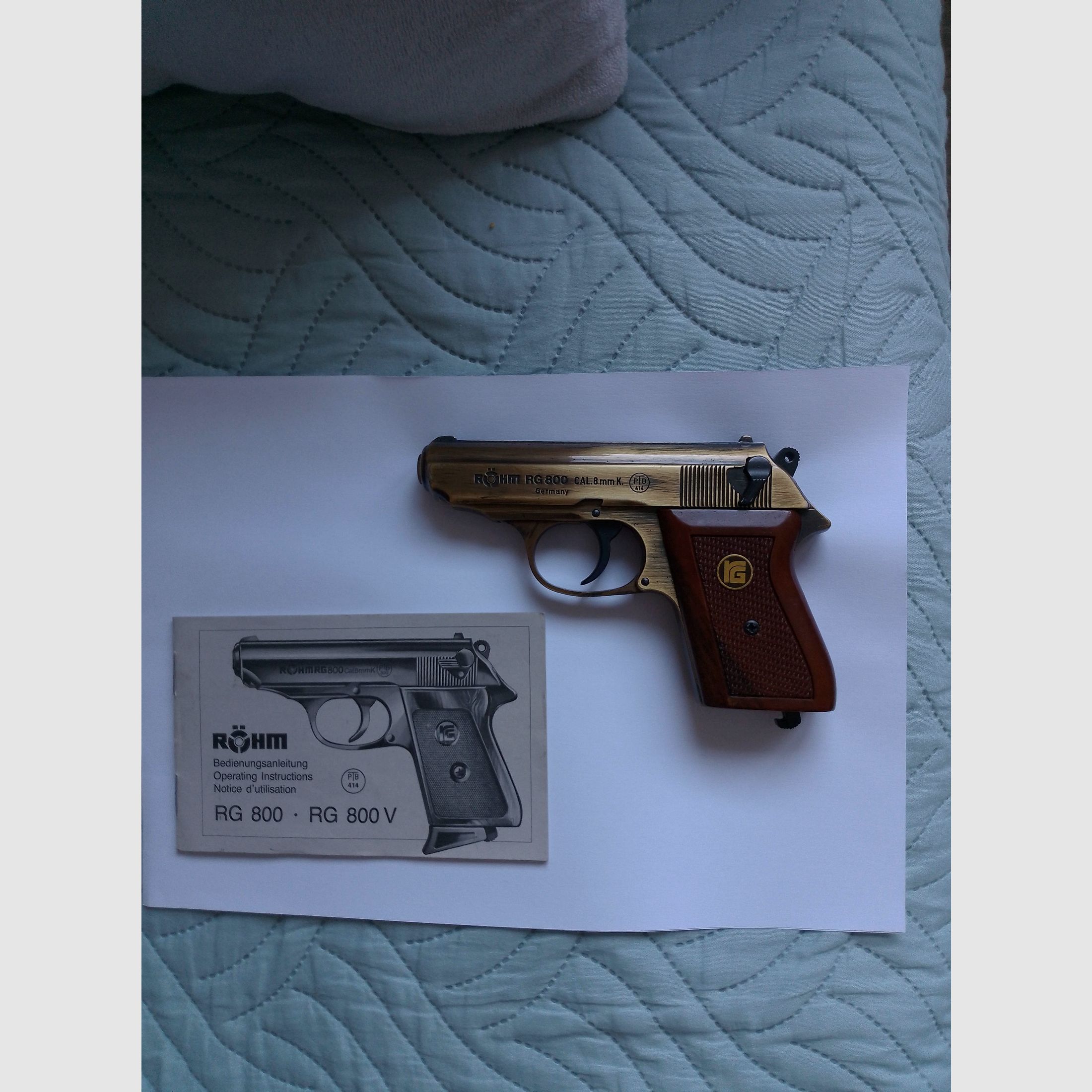 Röhm RG800 Altmessing 8mmK PTB-414