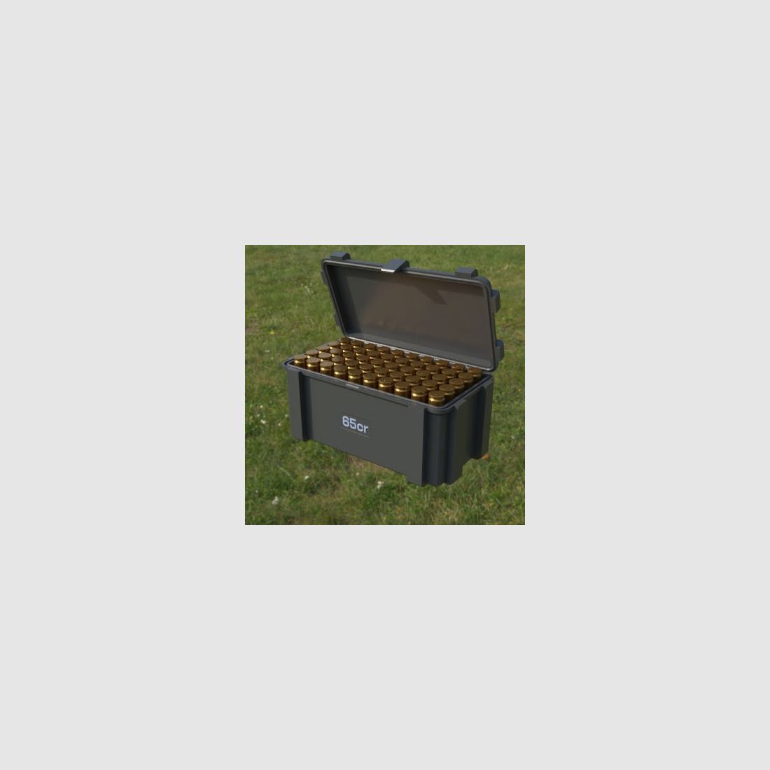 Filamelt Munitionsbox / 6.5 Creedmoor / ‘Klappdeckel’ / Patronenbox, Ammo Box