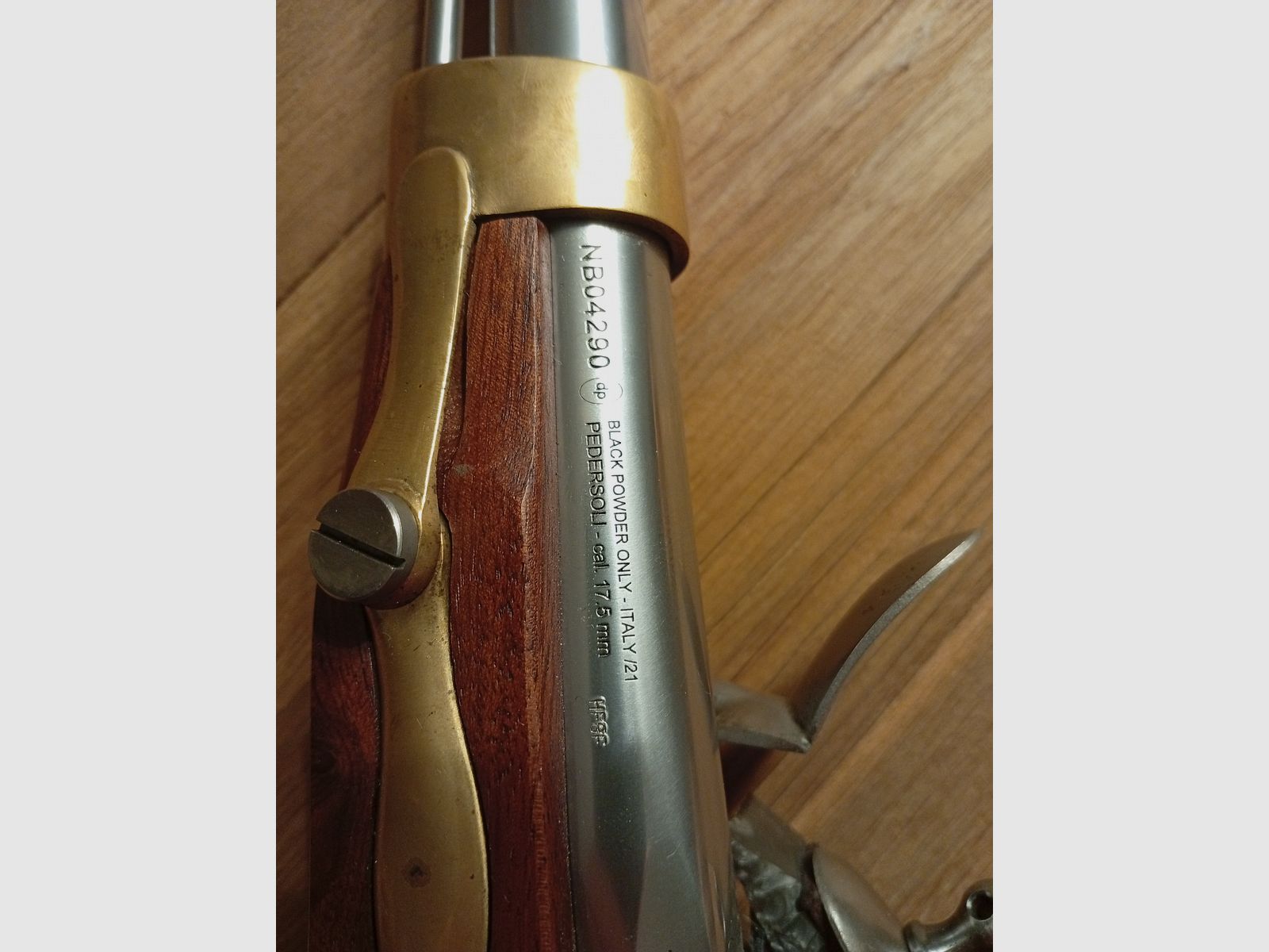 Pedersoli Steinschloß Pistole Modell AN XXIII Cal. 69