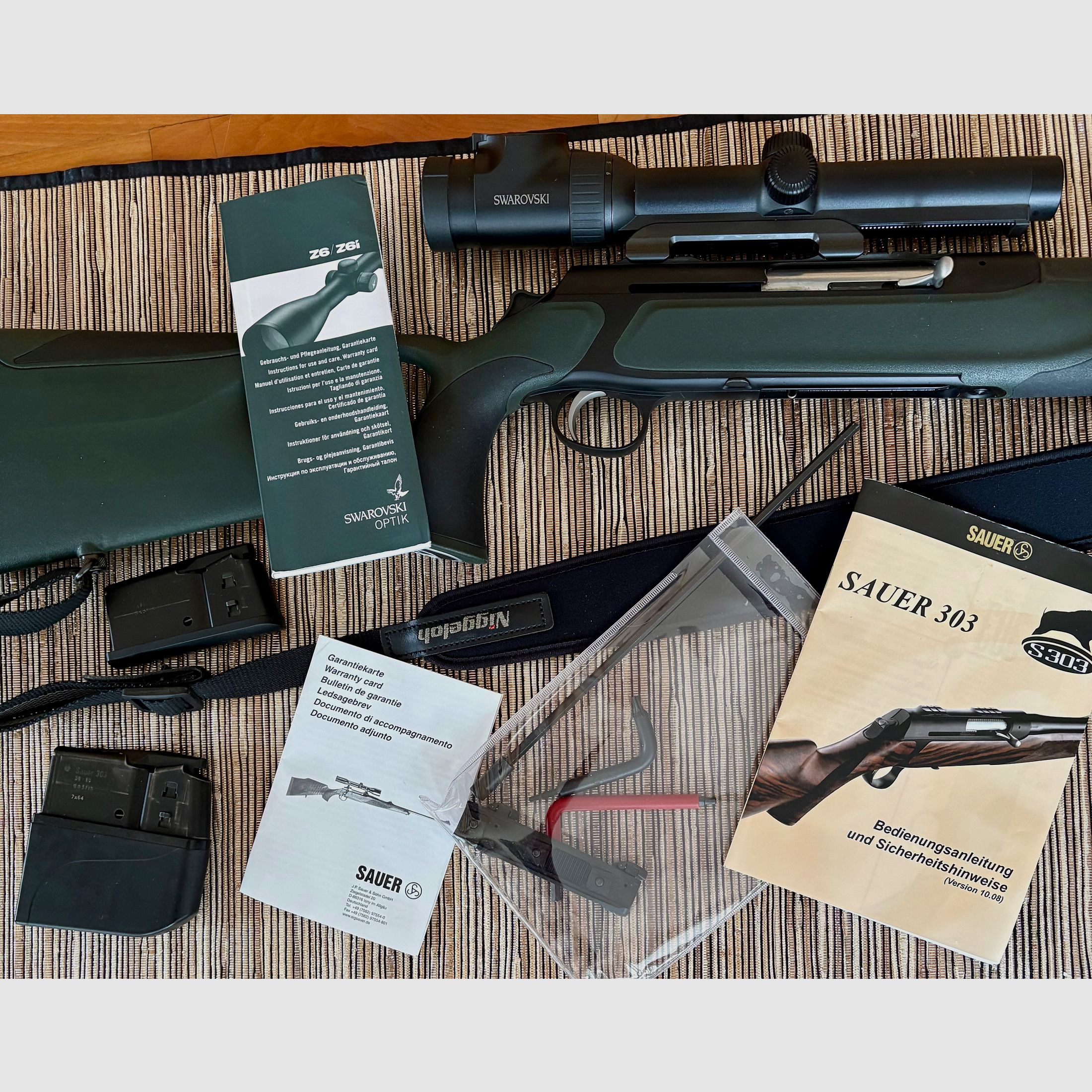 Sauer Syncro XT 303 con Swarovski Z6i 1-6 x 24 EE