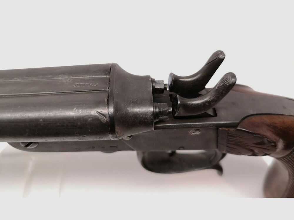 Belgien Tuck Away Mark 403 , extrem seltene, belgische doppelläufige Kurzwaffe