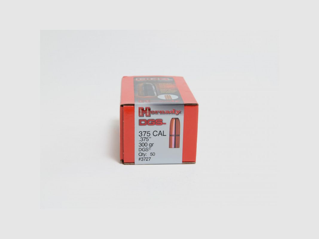 DOOS VAN 50 HORNADY KOGELS .375 KAL 300 GRS DGS