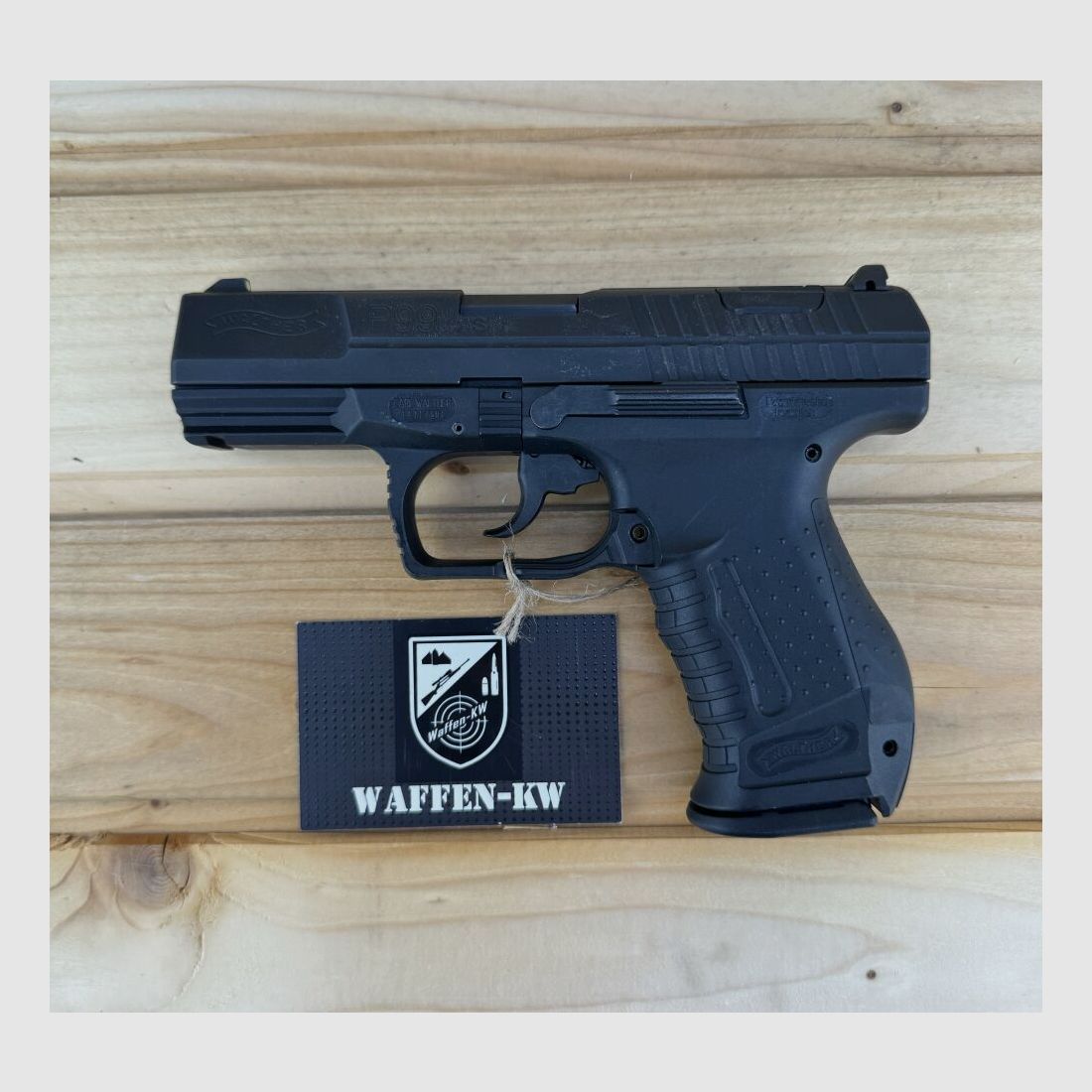 Demonstration weapon Carl Walther pistol P99 AS 9x19 15R Black 9mmLuger