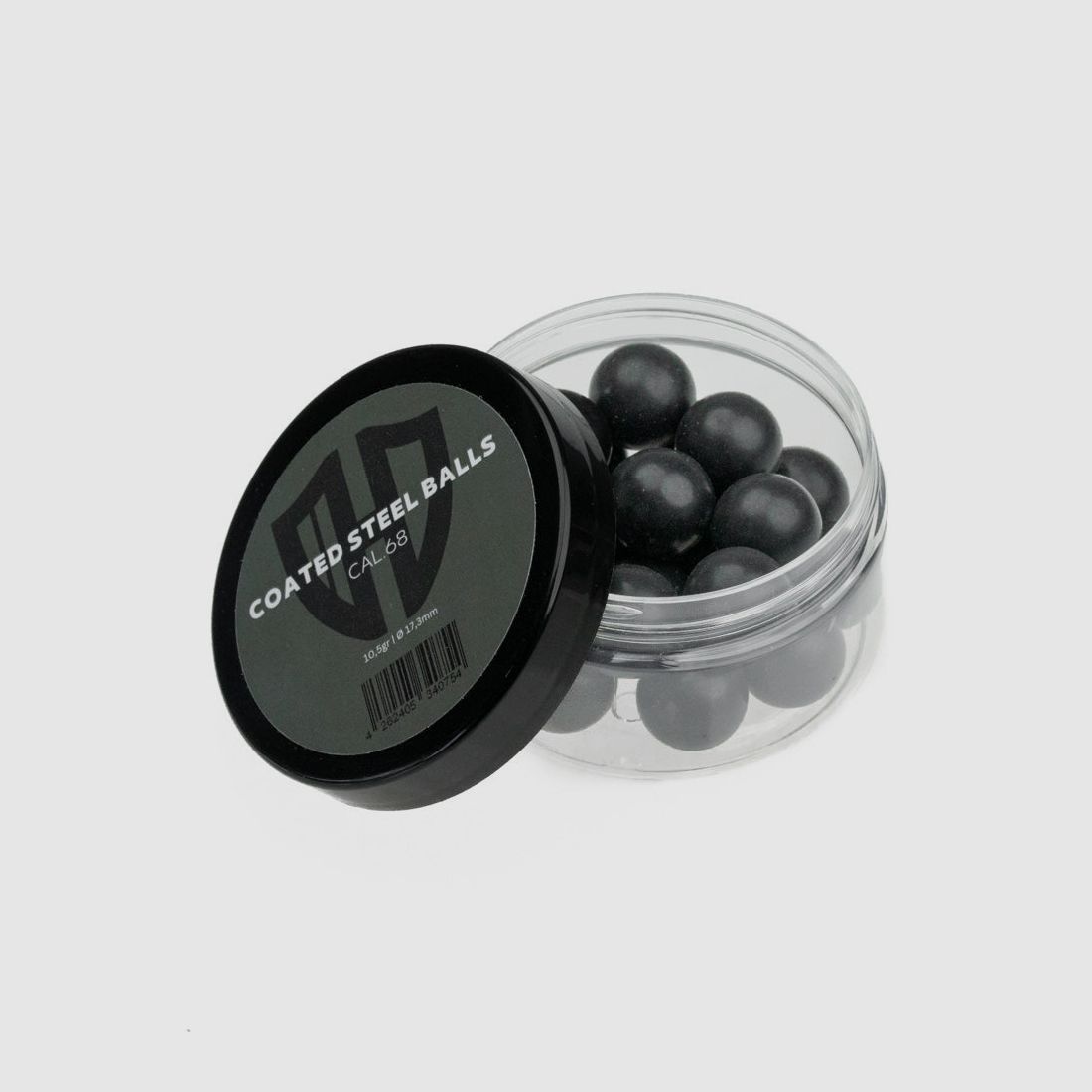 20 x GECOATE STAALBOLLEN | 10,5g | EXTREEM HARD | HDR68 | HDS68 | HDX68 | HDB68 | AEA Zeus Cal.68 | Cal.68