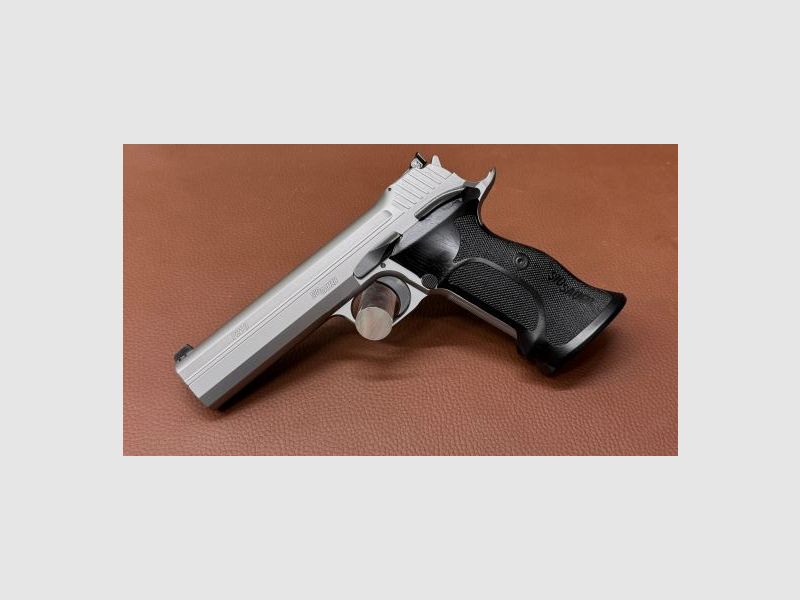 SIG Sauer P210 Target 5" | 9mm Luger | Neuwaffe | Made in Germany | Limitierte Auflage | stainless