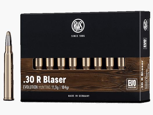 RWS .30RBlaser EVO 11,9g - 184gr