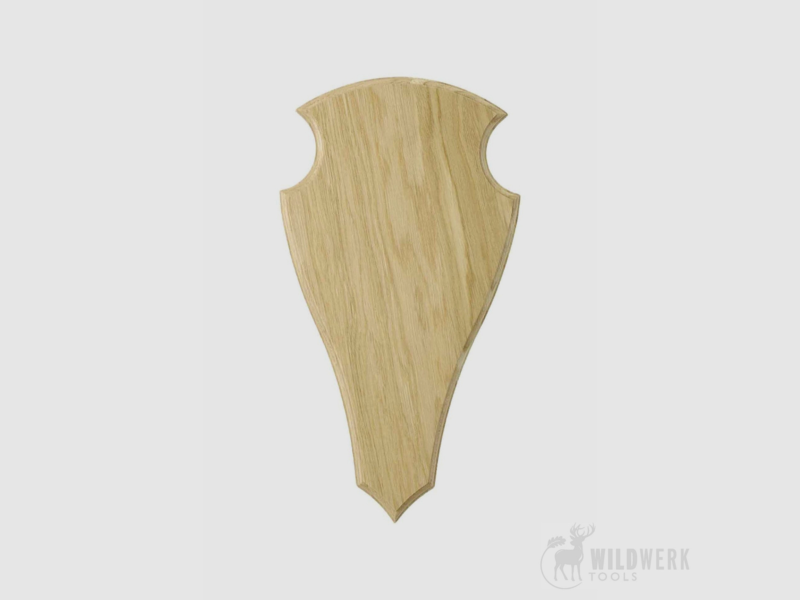 Deer Shield Oak 2, light 29x17 cm
