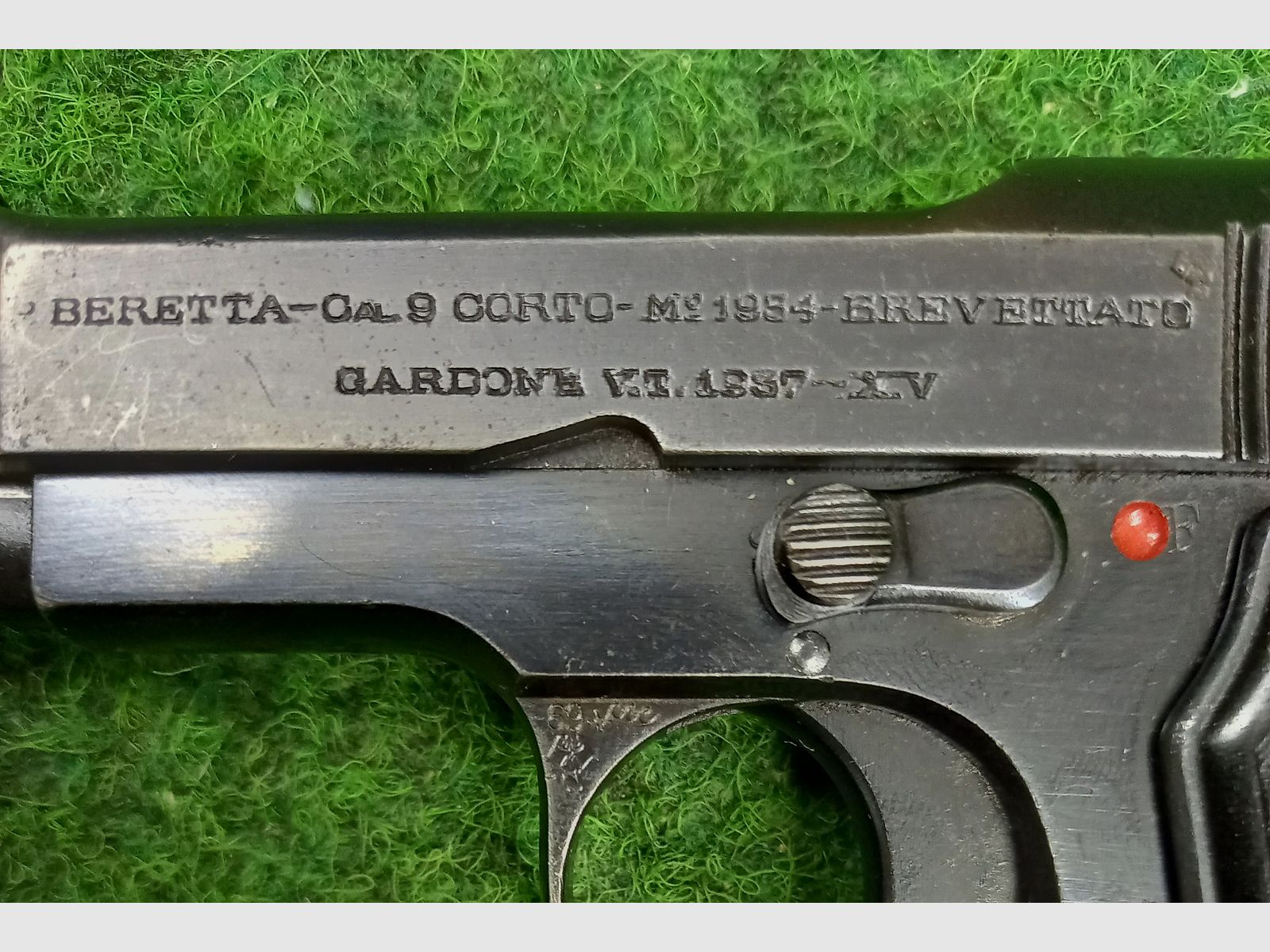 Beretta 1934 en calibre 9mm court.