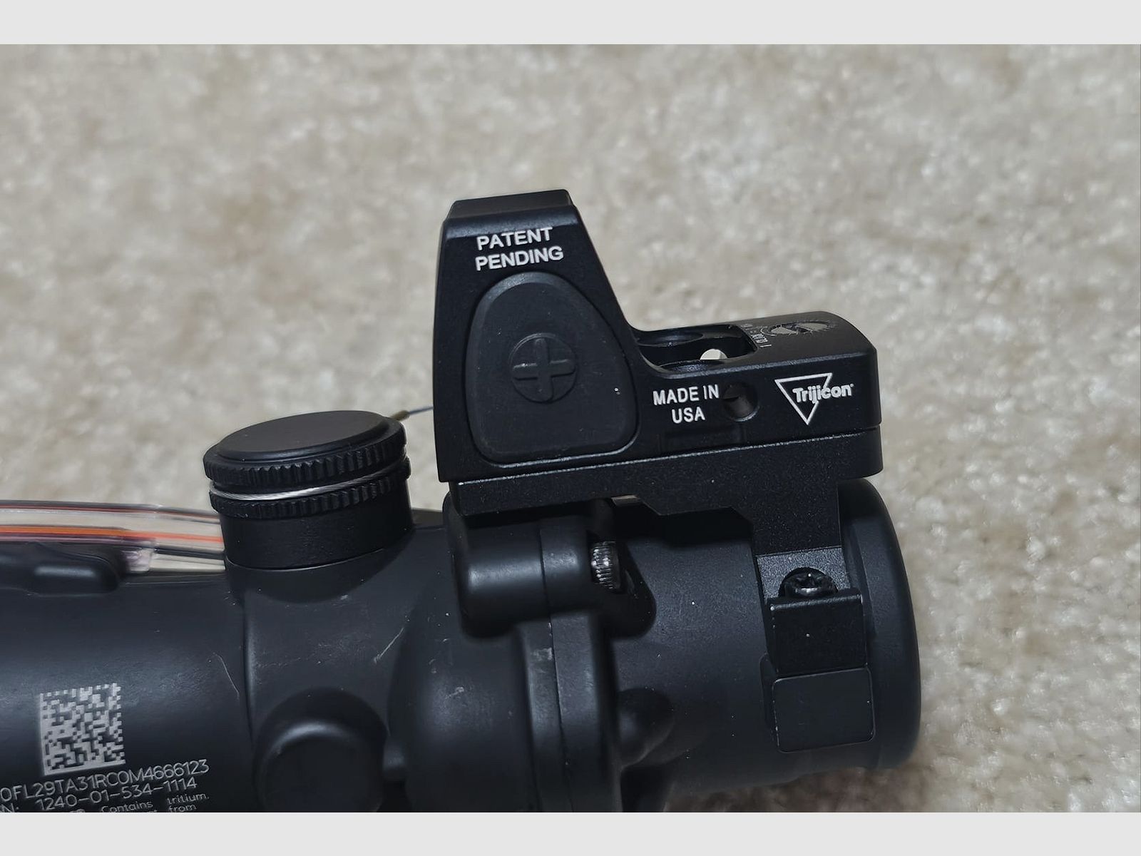 Trijicon ACOG TA31 RMR .223 BDC, Militairglas van de VS, NIEUW