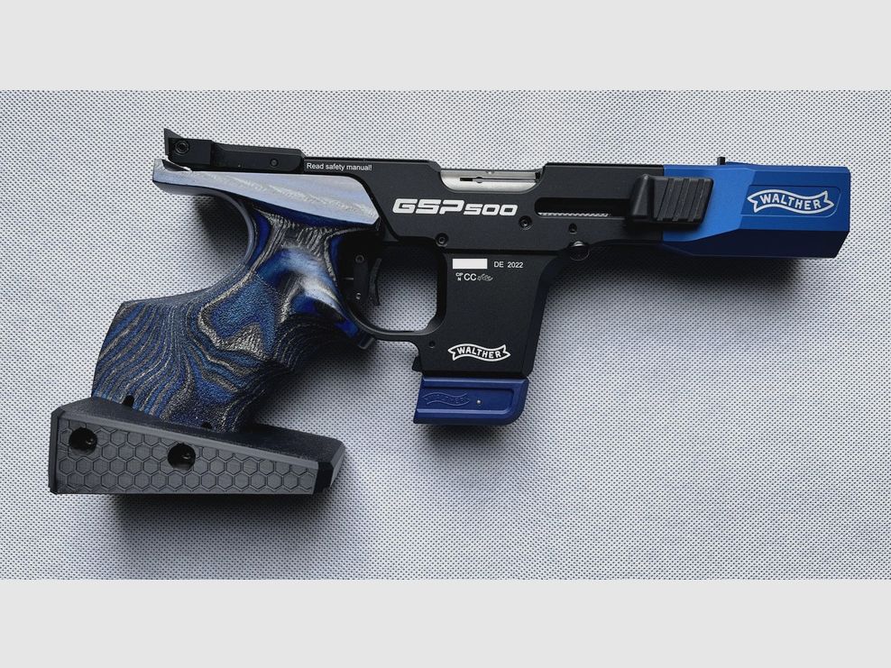 Handballenauflage für Auflageschiessen Walther GSP 500