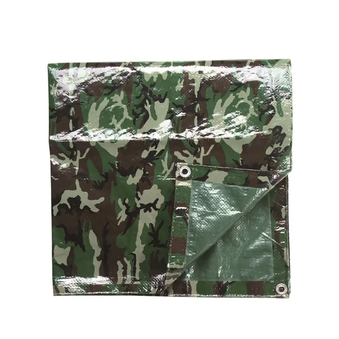 Telo di copertura PE 200x300cm, US Woodland