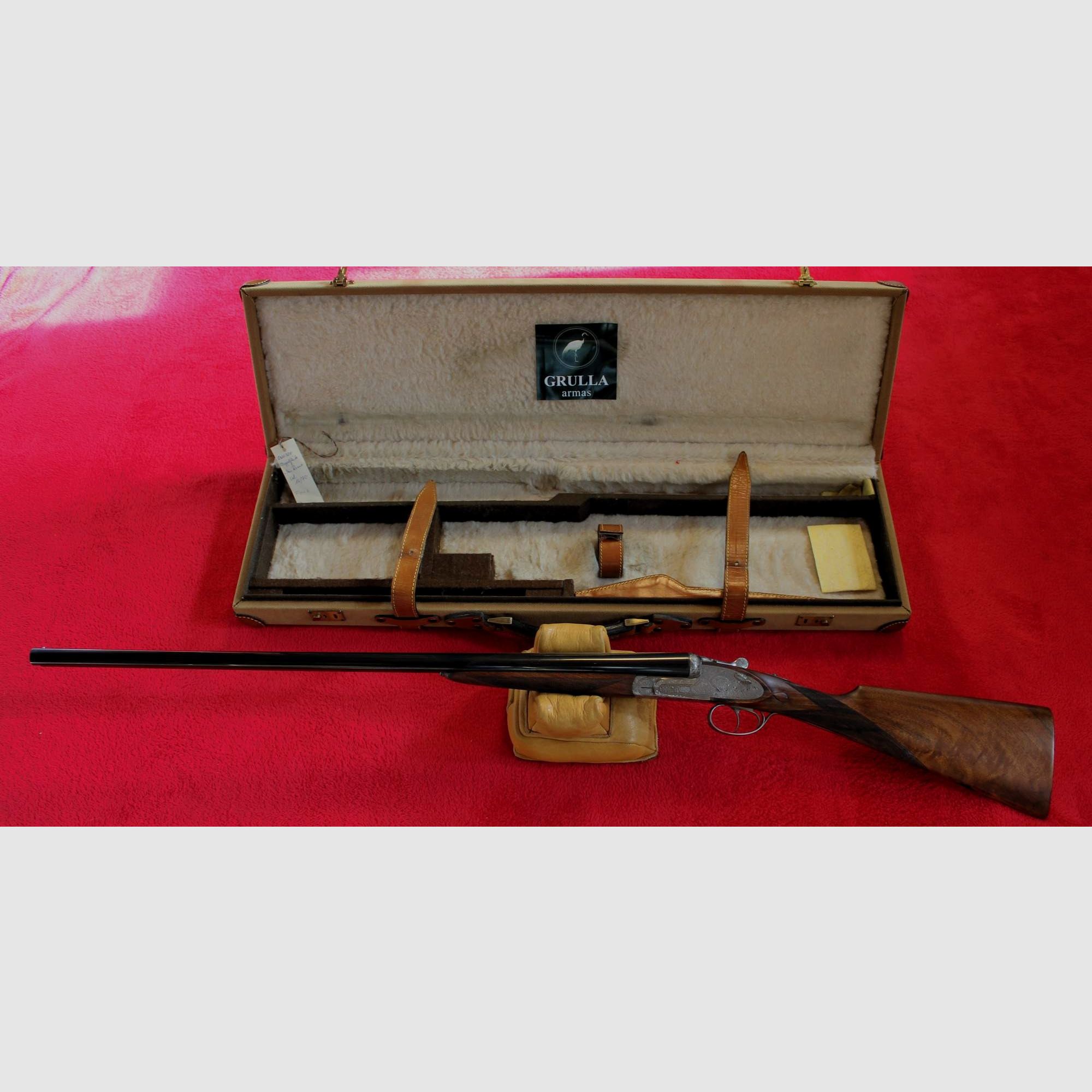 Elegant side-by-side shotgun from the company Grulla, Mod. San Remo