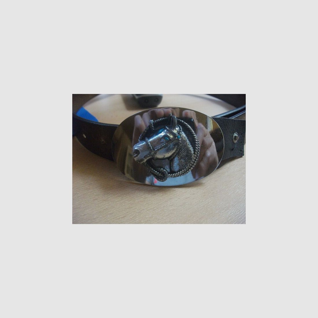 Gürtelschnalle / Buckle "Pferdekopf"