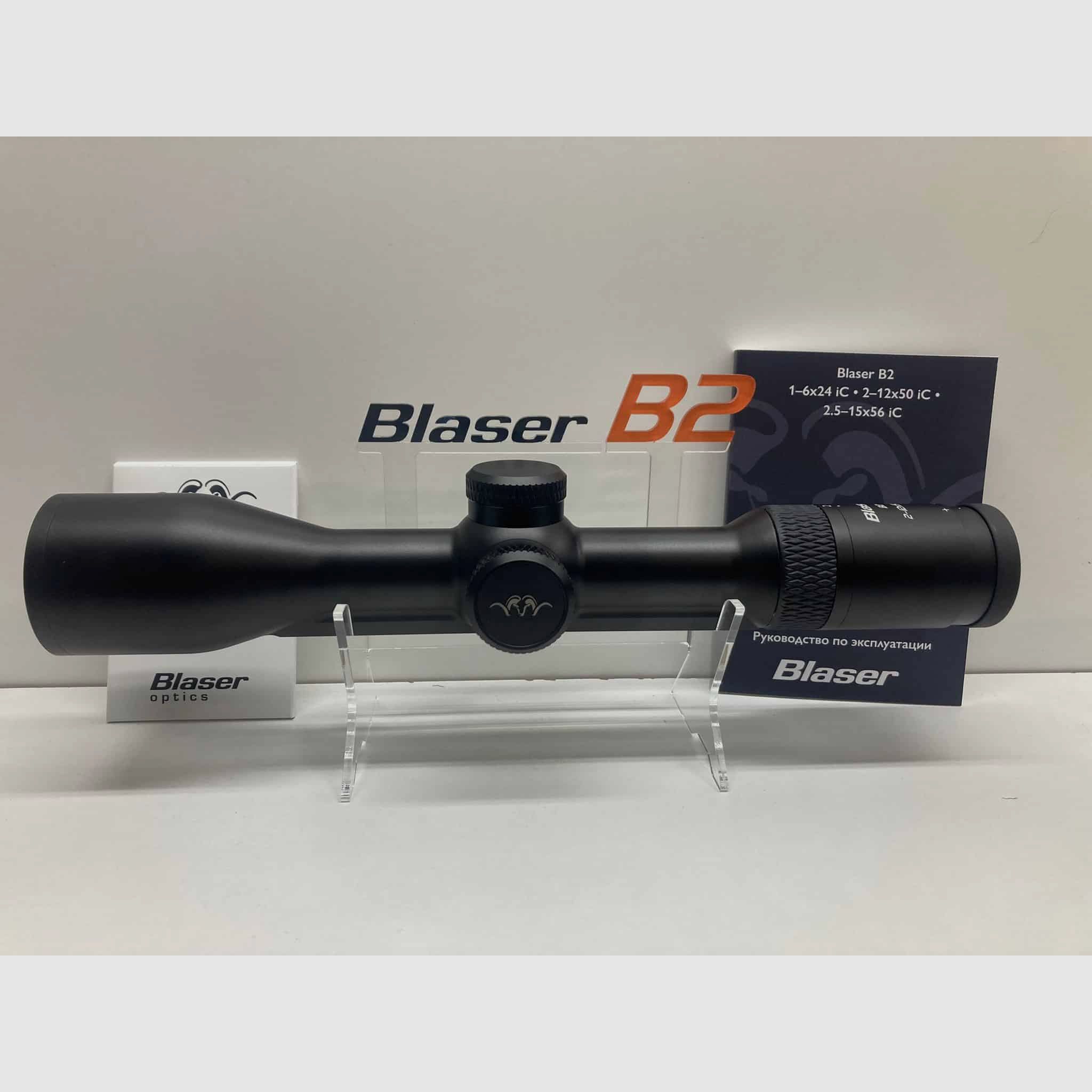 Blaser B2 | 2-12×50 iC S riflescope