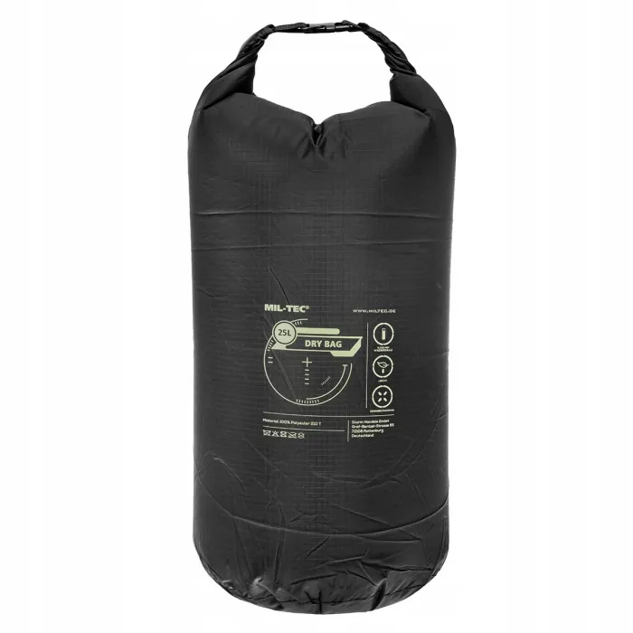 Droge tas - 25 liter - Zwart