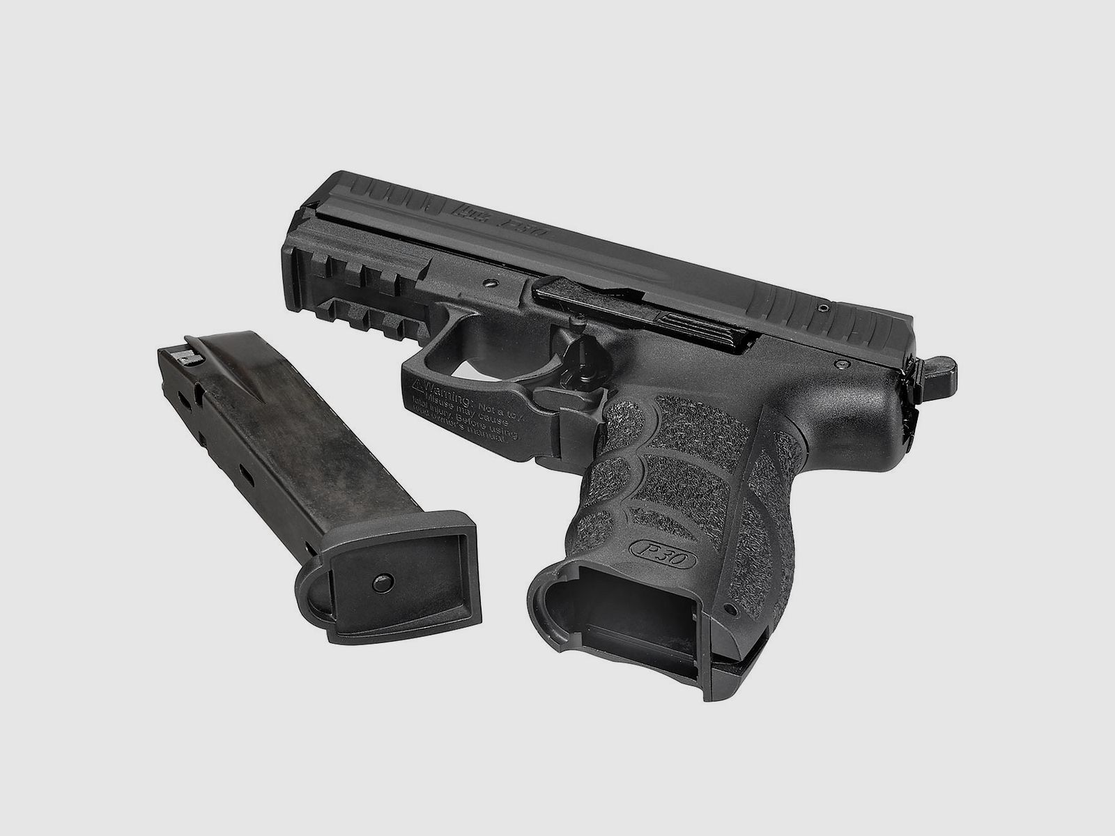 H&K P30 im Kaliber 9mm P.A.K. als Schreckschuss Pistole
