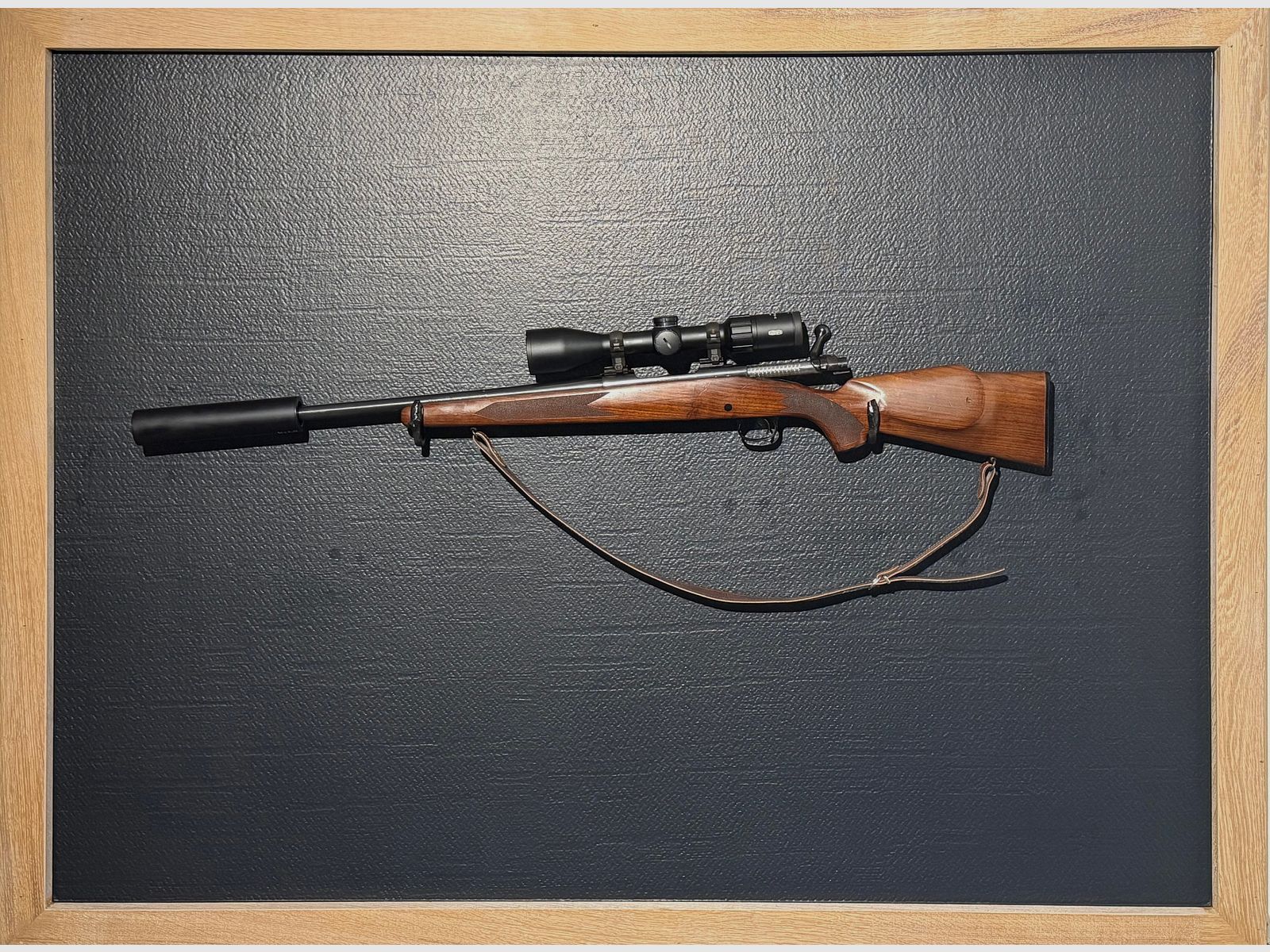 Complete package: Winchester Model 70 cal. .308 Win. with Me Opta riflescope and RCC suppressor