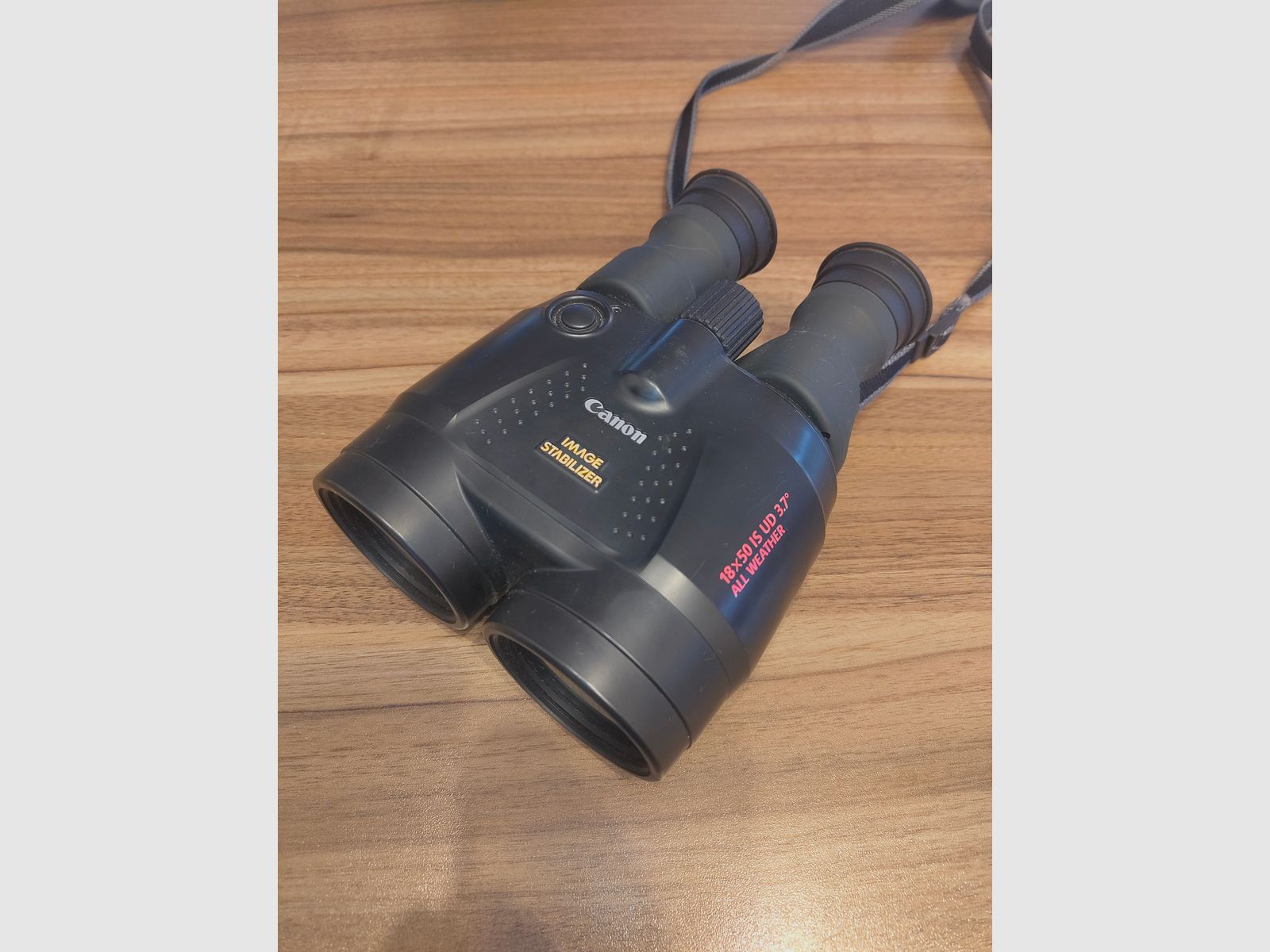 Canon binoculars 18x50 IS AW with image stabilizer