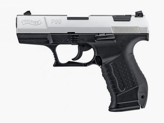 Walther P99 SV Nickel 9mm P.A.K. Schreckschuss (hochglanzvernickelt)