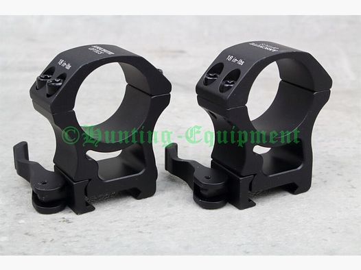 Montaggio ad anello Anschütz 30mm Picatinny BH 20mm