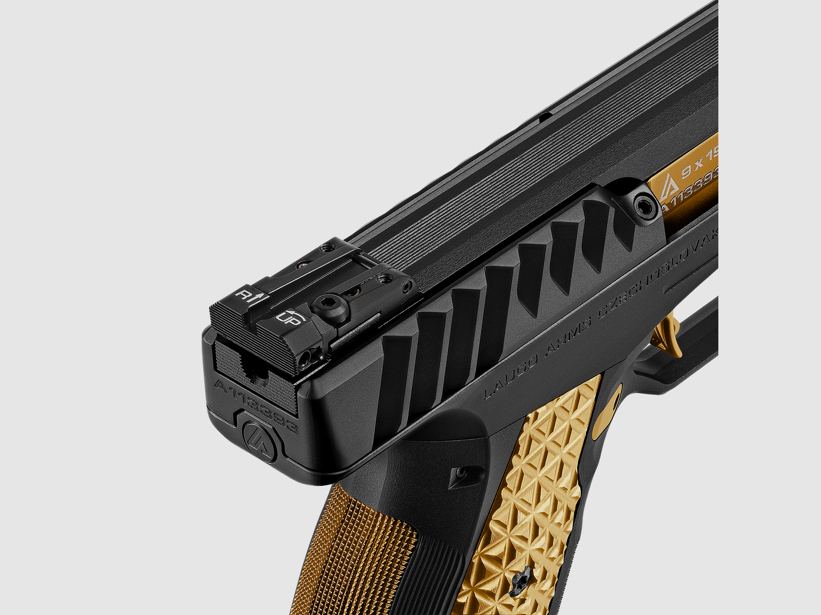 Laugo Arms Pistole Alien Full Kit 9 x 19 Schwarz Limited Edition Black Gold, Bild 6 von 8