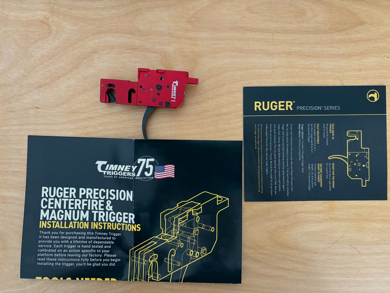 Timney Trigger Ruger Precision Rifle trigger