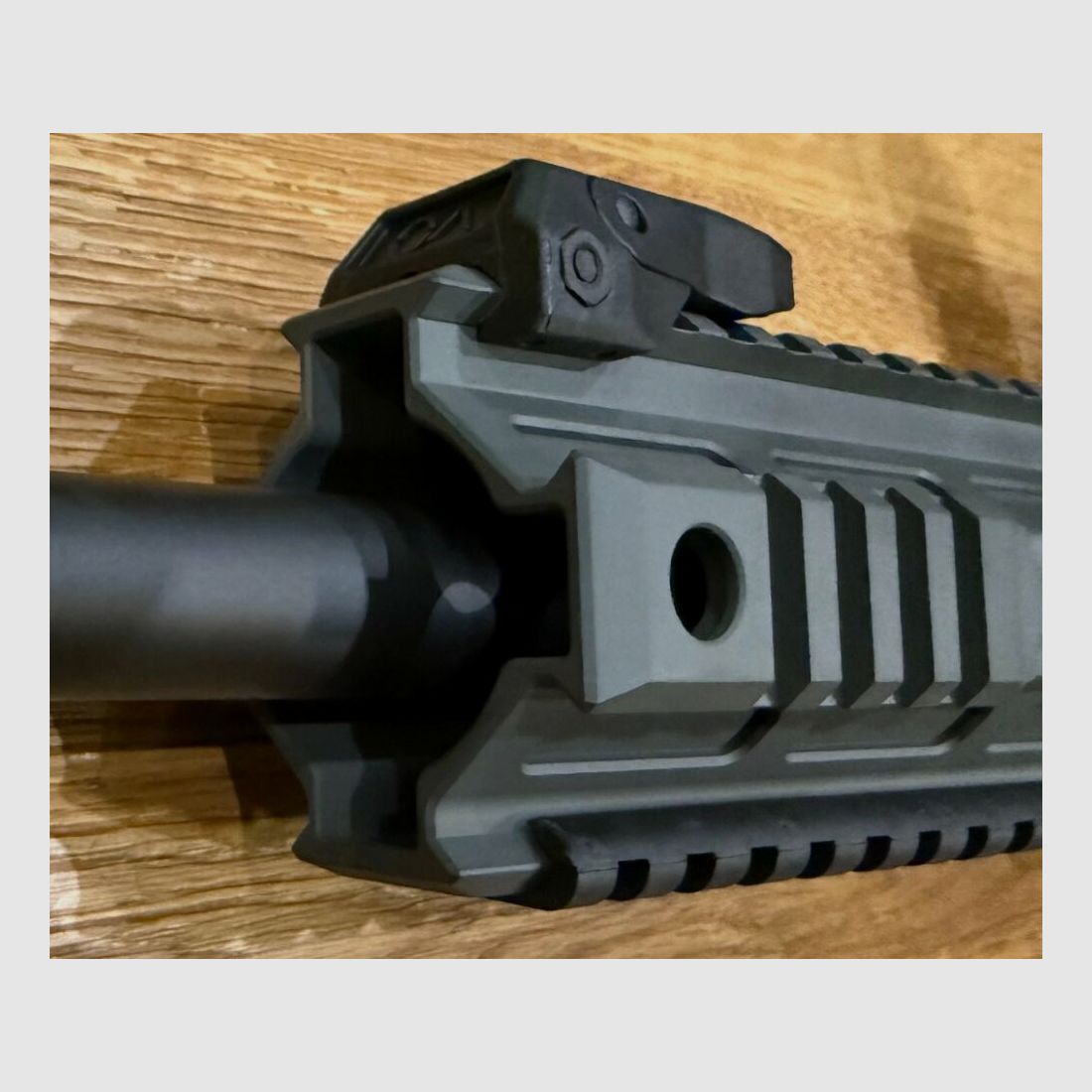 Oberland Arms OA-15 PR M9 Short 12" Heavy Barrel battleship grey