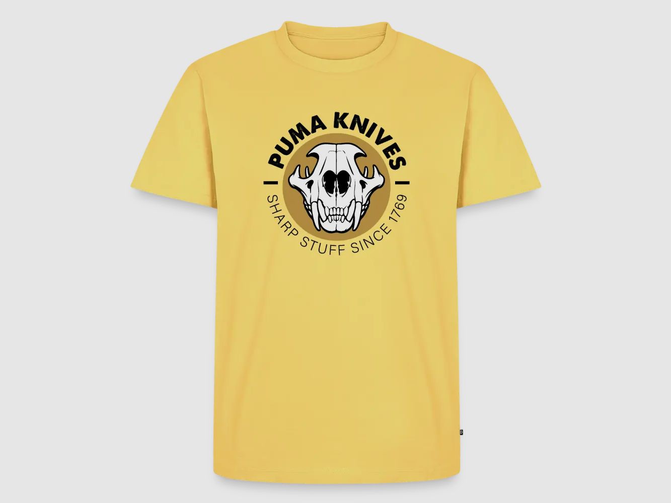 PUMA Men’s Premium T-Shirt "Skull Frontal Sharp Stuff"