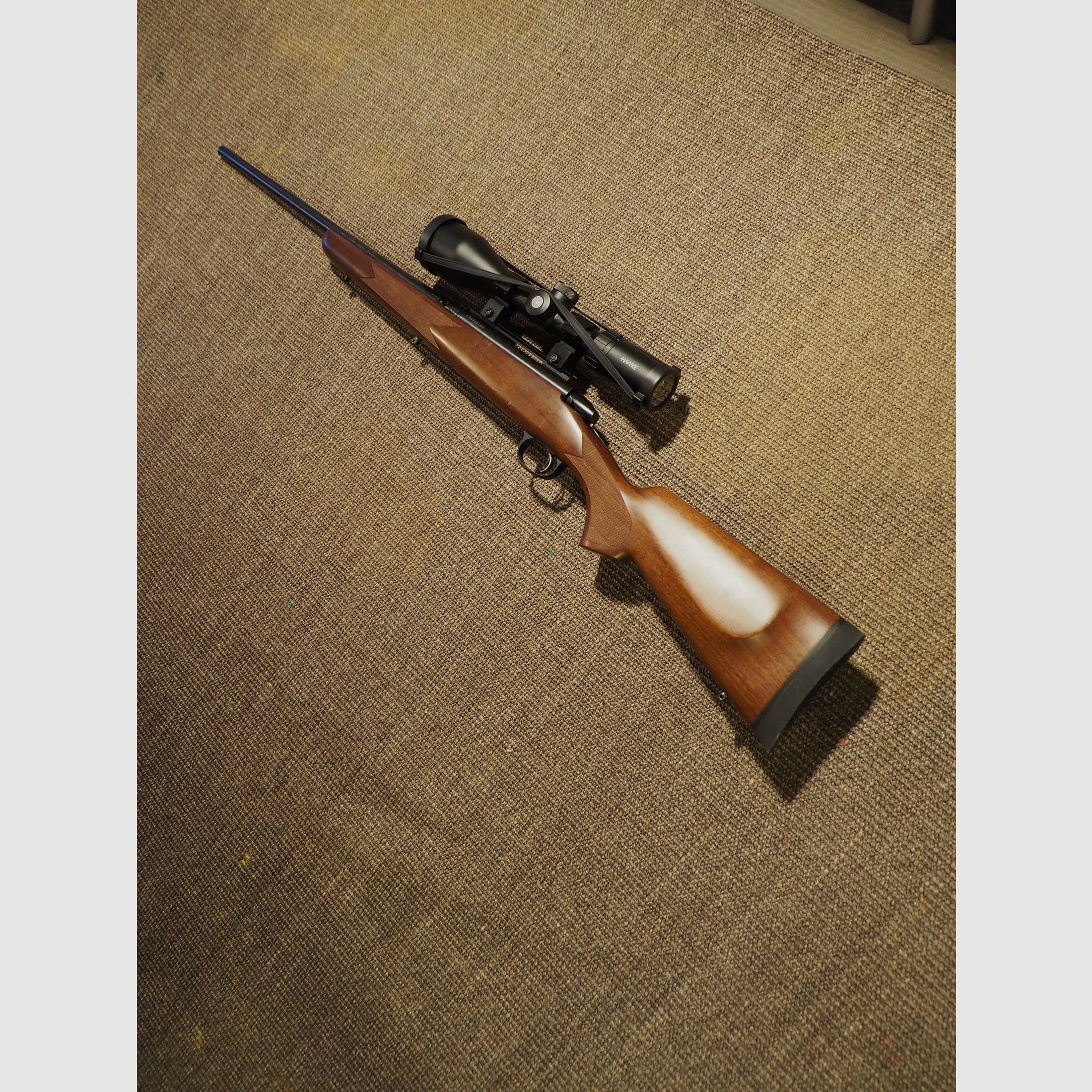 Jagdliches Weitschuss Luftgewehr, DIANA 35 C mit Zielfernrohr mit 2.5-10x50