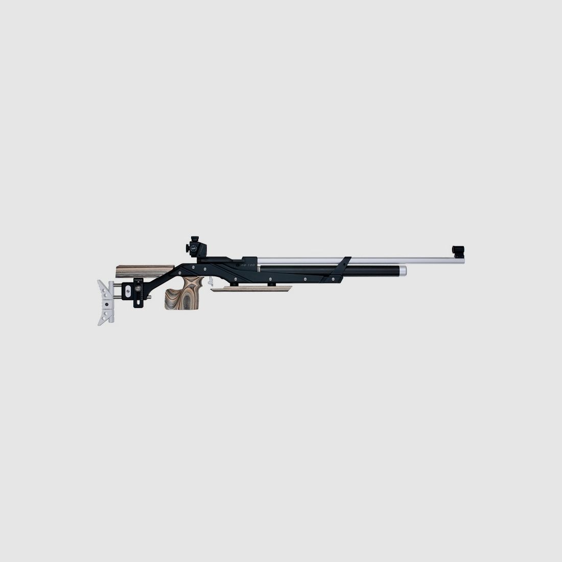 Tesro RS 100 BASIC zwart links luchtgeweer wedstrijd