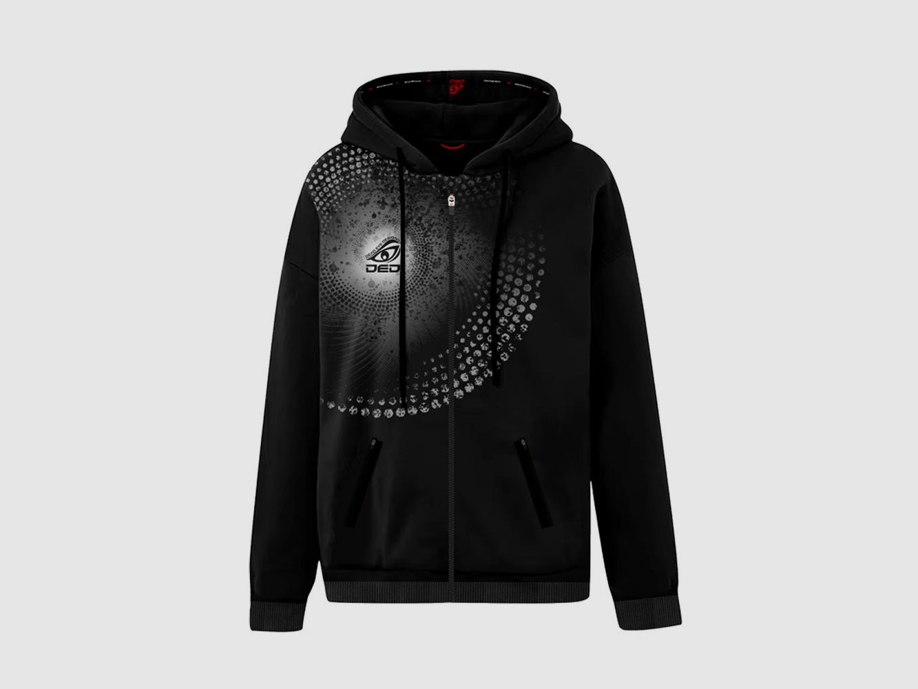 DED Custom Competition Hoodie with Zipper, Size: 5XL, Personalized Name: with personalized name, Clothing Type: Regular (Men), image 1 of 3