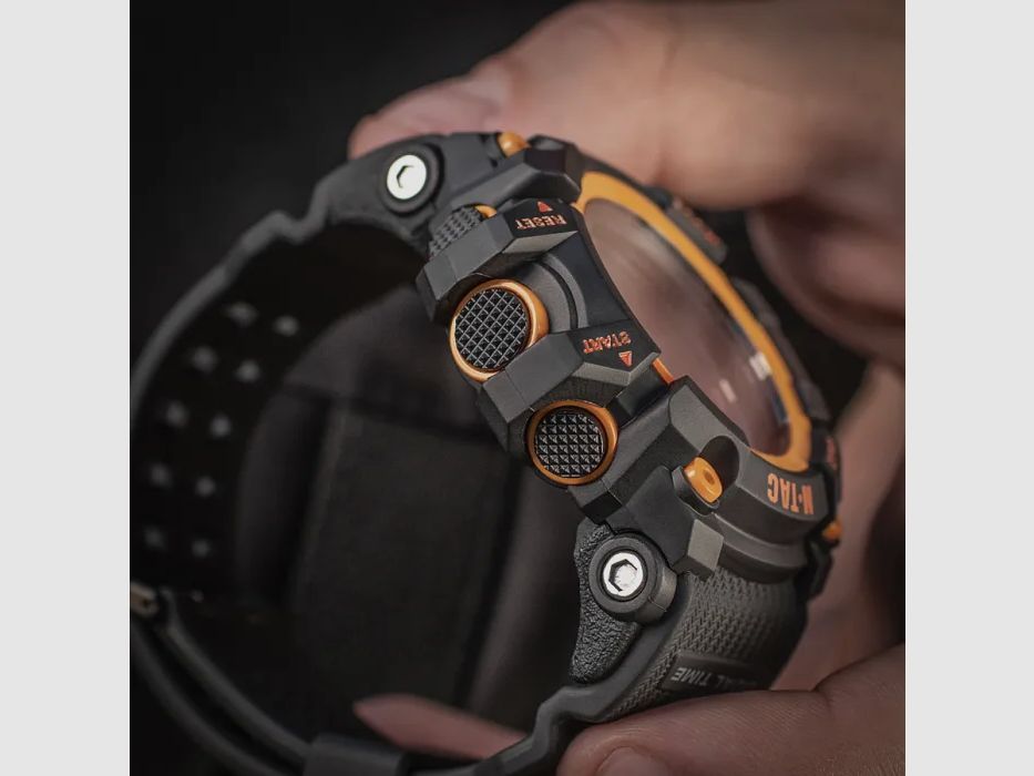 Reloj táctico M-Tac® Adventure Negro/Naranja