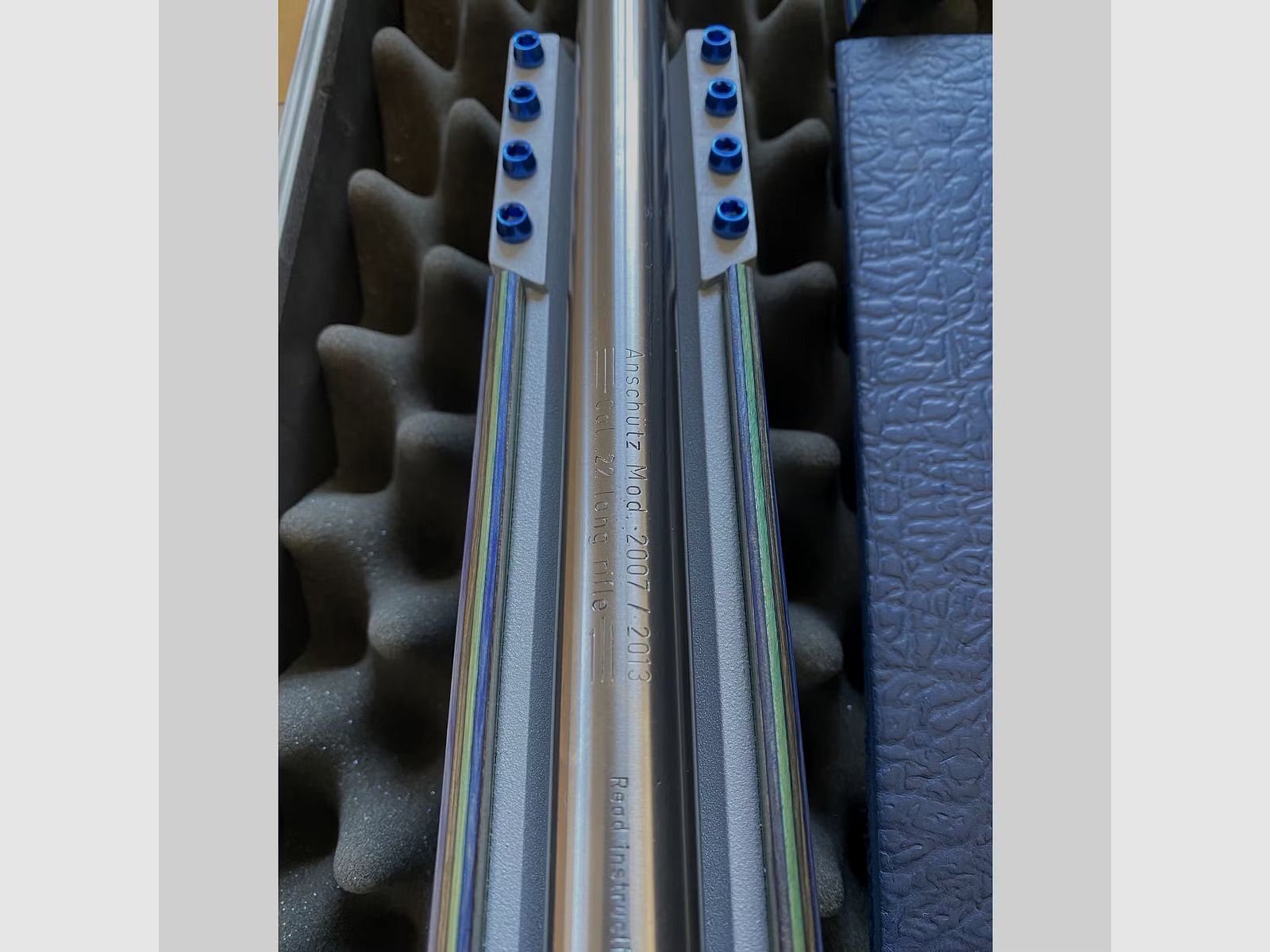 Anschütz 2013 aluminum stock with stainless steel barrel - special edition