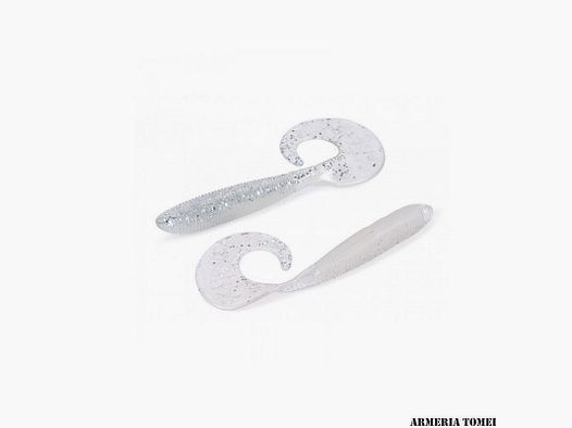 MOLIX – RA GRUB 4″ (102mm) 07 – Shad Blanc