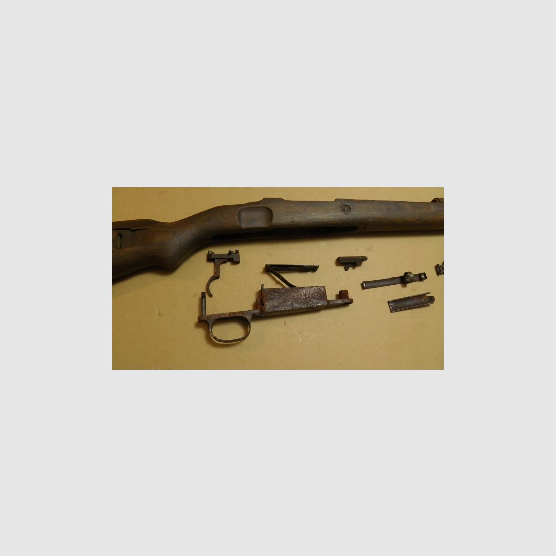 Original K98 Schaft aus Wk2