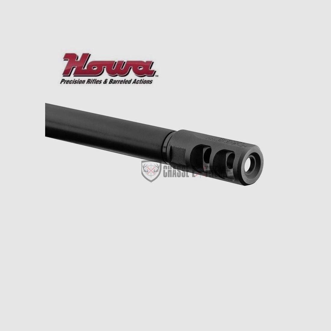 Pack Carabina HOWA 1500 GRS Bifrost 61cm Cal. 308 Win + Cannocchiale + Bipiede + Valigetta, immagine 13 di 14