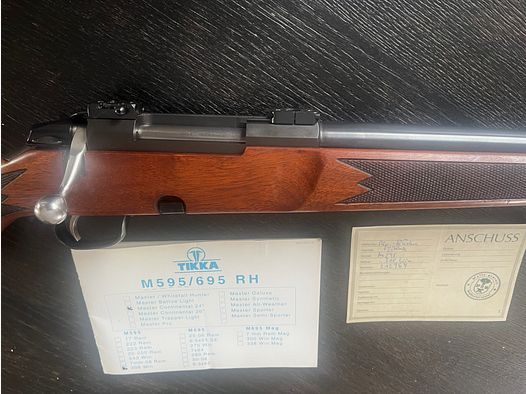 Tikka M595 mit Gewinde und Matchlauf und EAW 
