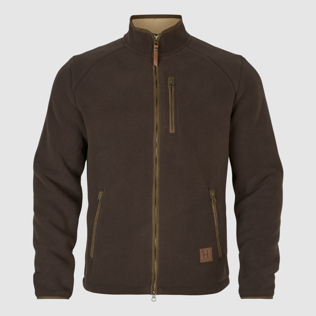 Härkila Sandhem Sherpa Chaqueta de Forro Polar para Hombre Demitasse marrón XL
