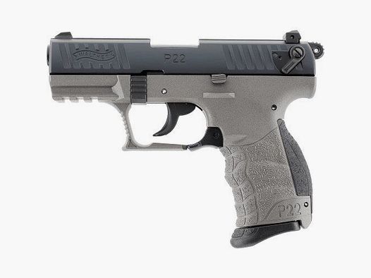 Walther P22Q 9 mm P.A.K. Meteor Gray