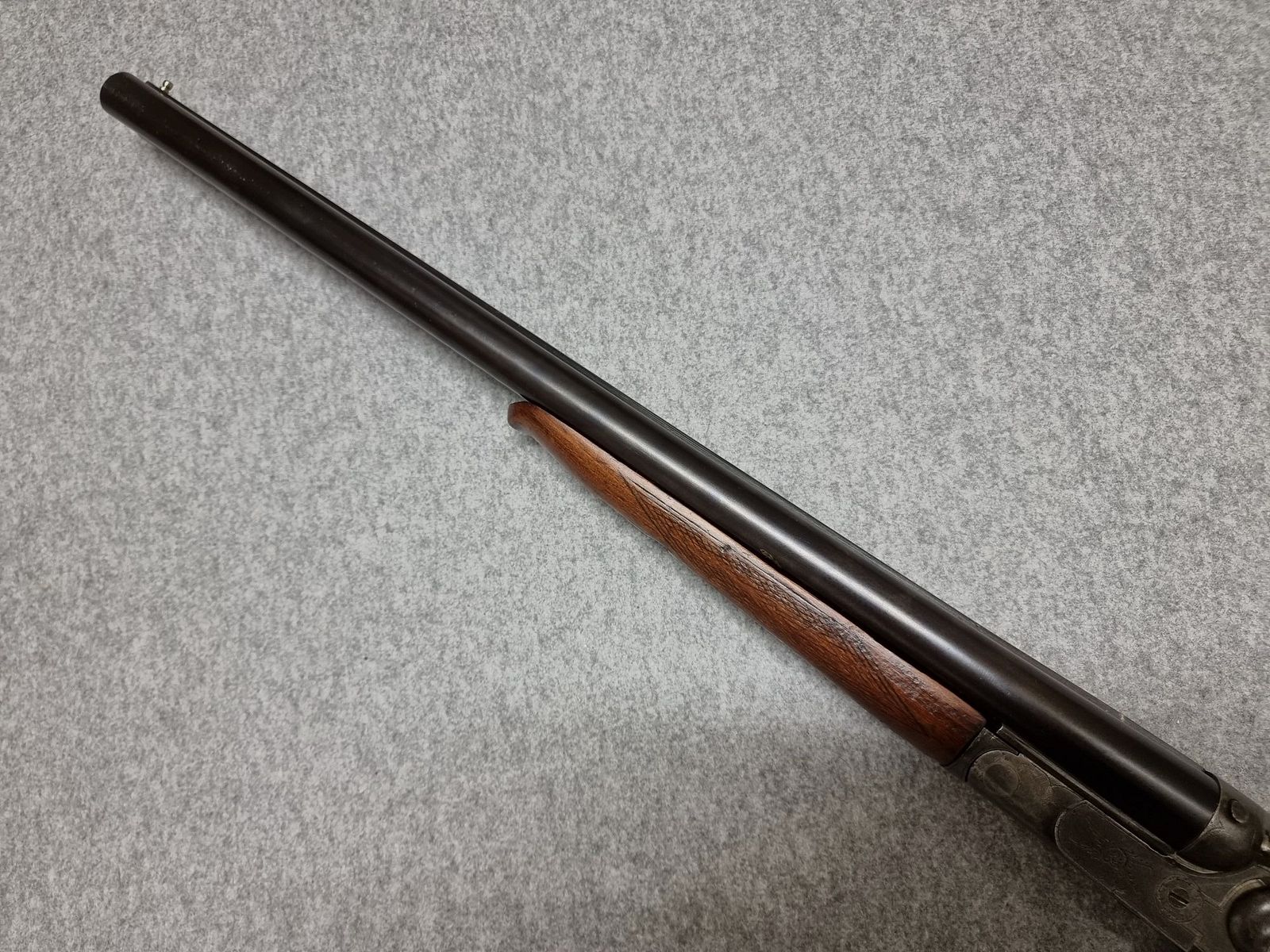 Escopeta histórica de cochero - Bayard Pieper - escopeta de percutor 16/70 con culata inglesa