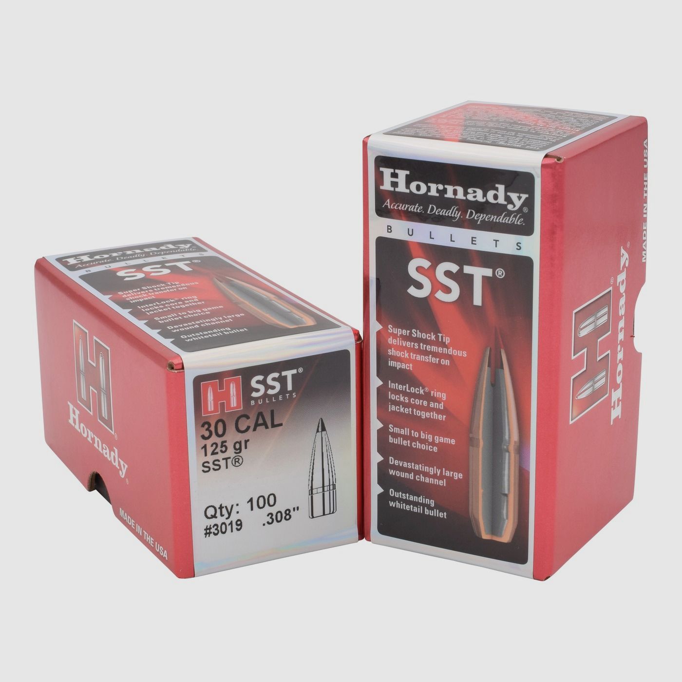 Hornady BULLET .30/.308 125GR SST – 100 pz.