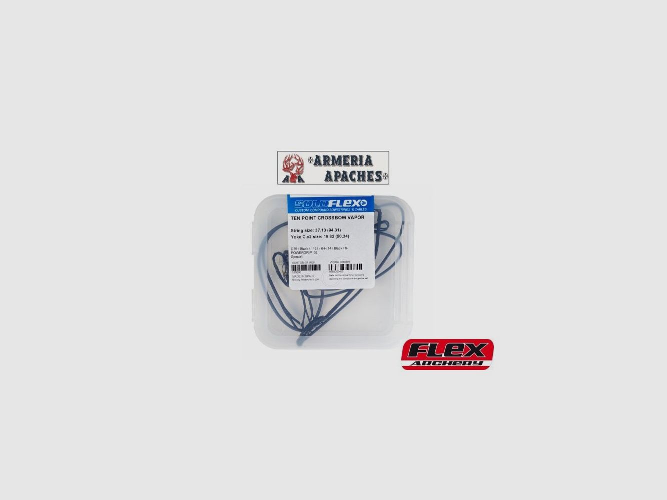 STRINGFLEX SET CABLES+CUERDA ESCORPIÓN GUILLOTINE Cod. 53P087, imagen 1 de 3
