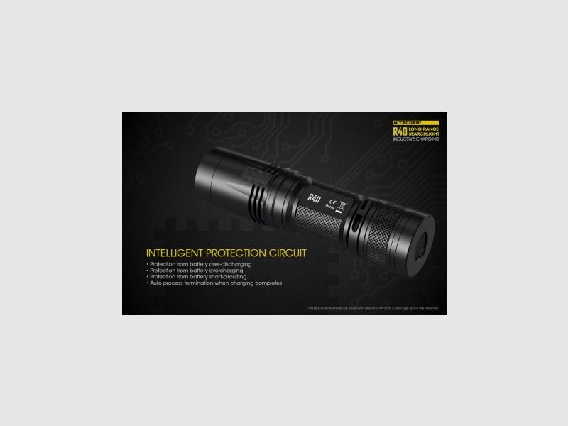 Latarka Nitecore R40 ze Stacją Ładowania 1000 Lumenów, zdjęcie 19 z 30