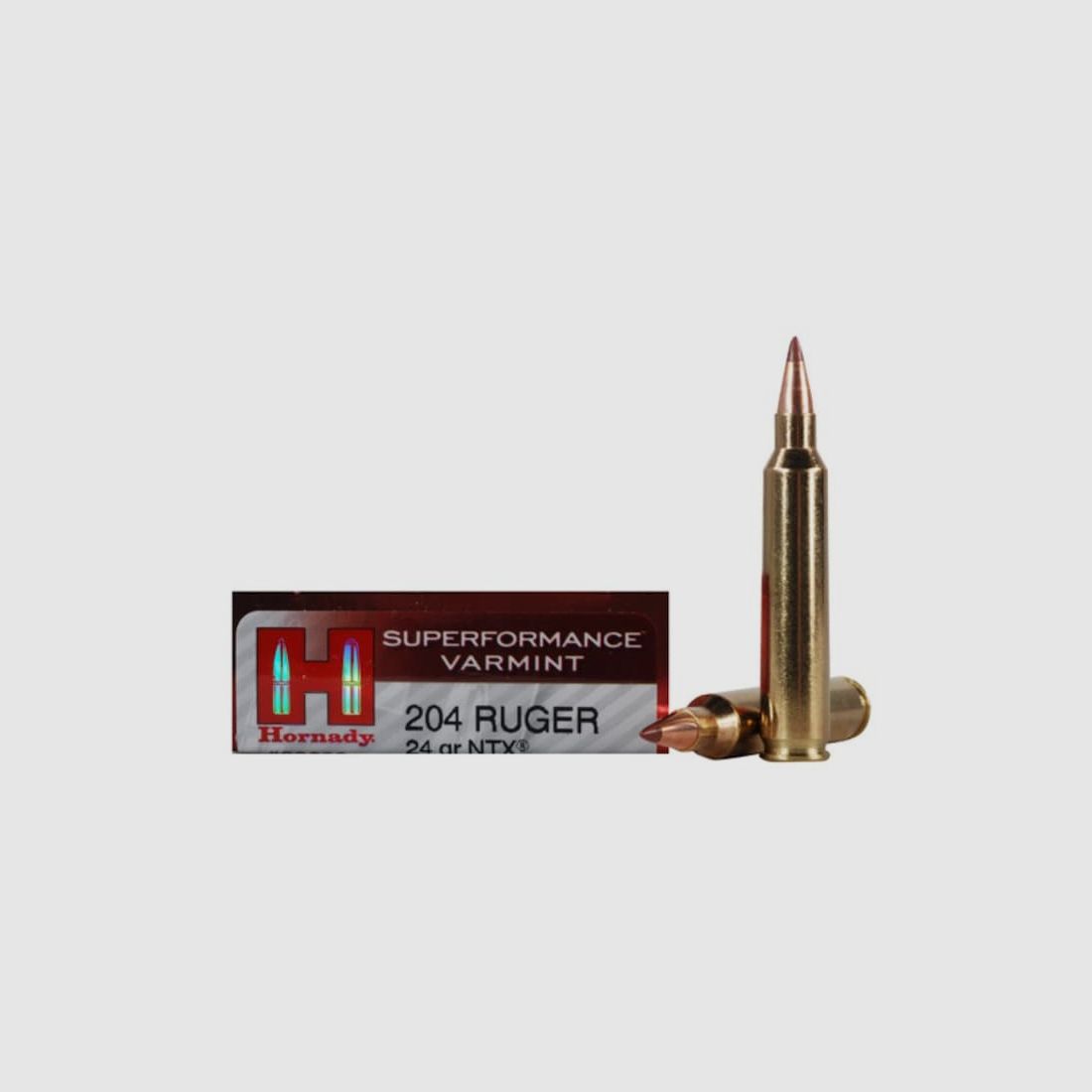 Hornady Superformance Varmint .204 Ruger 24GR NTX 20 Patronen