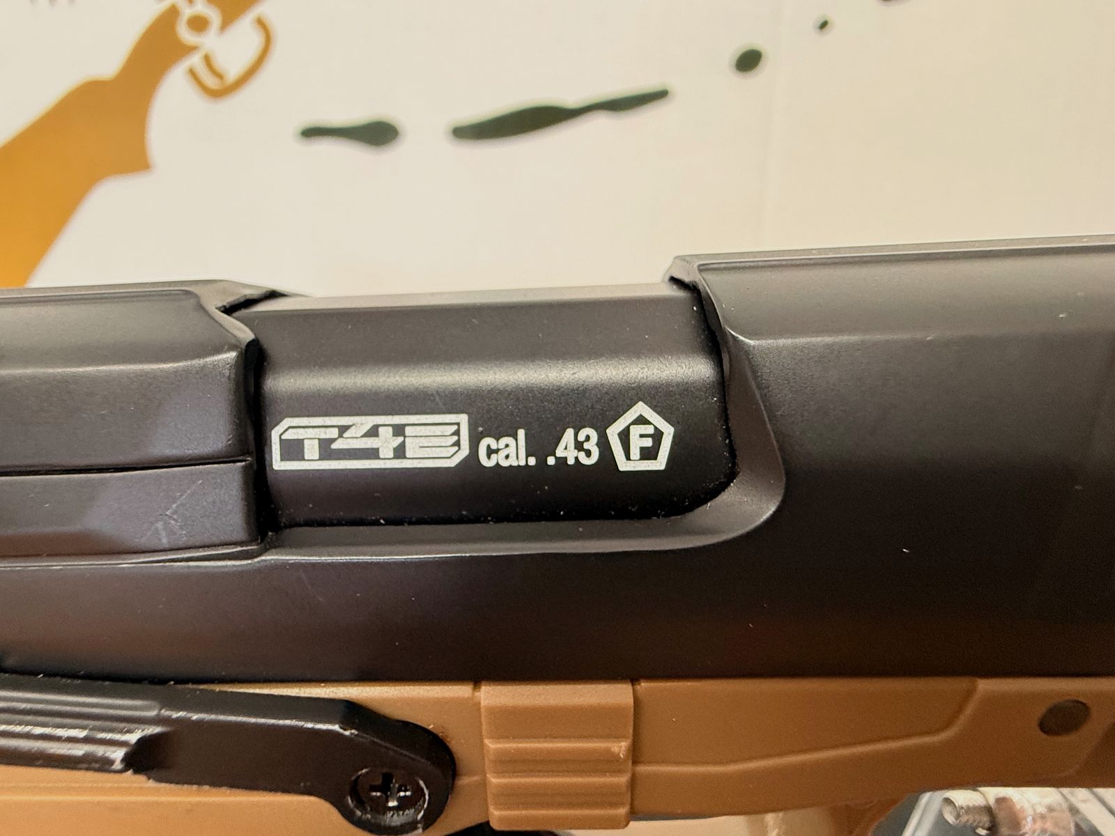 Walther PPQ M2 T4E Dark Earth Brown, caliber .43,, image 4 of 10