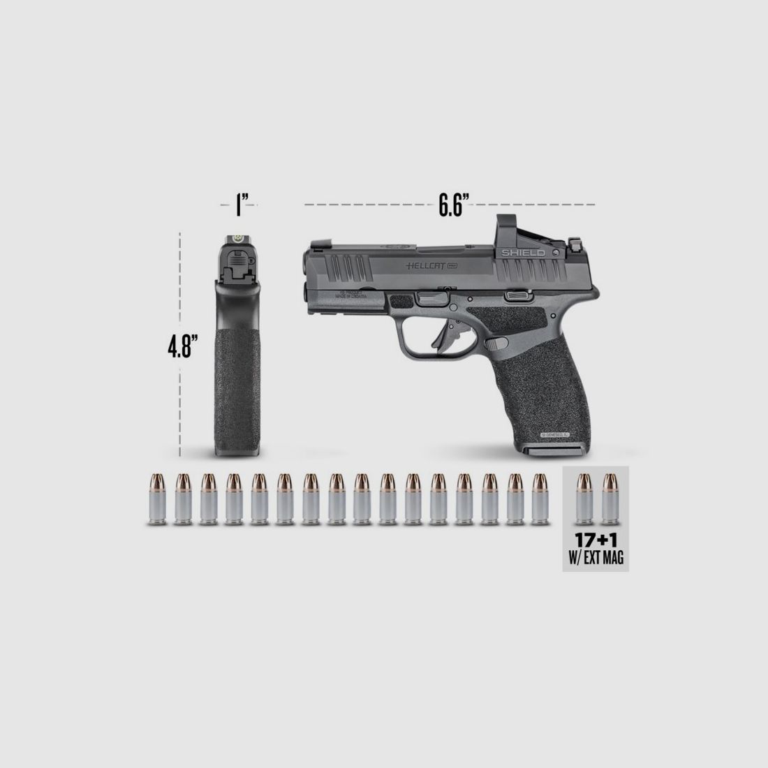 Springfield Armory Hellcat PRO OSP 9x19, Bild 5 von 6