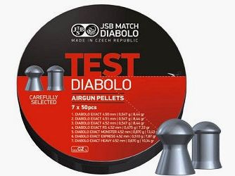 Box mit 350 JSB Diabolo Exact Test - Kal. 4,5