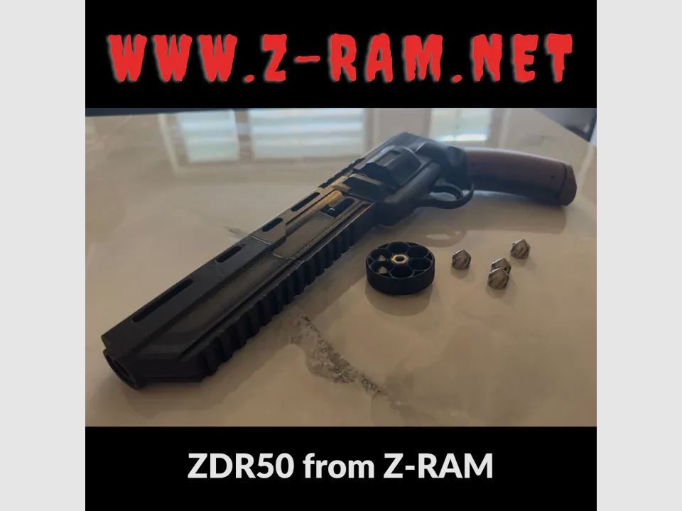 Z-RAM CUSTOM BLACK ZDR50 COMPLETE PACKAGE FOR HDR50 (34 JOULES 12G CO2)