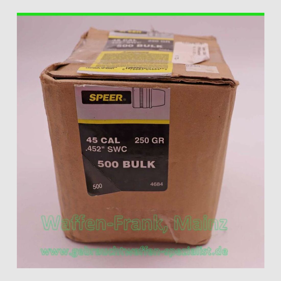 Speer / USA FFW-Geschosse .45 (.452)